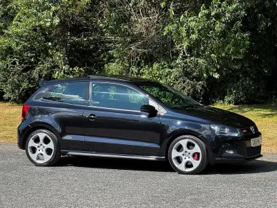 Used VW Polo GTI 180 HP (132 kW) 2012 Black metallic Hatchback