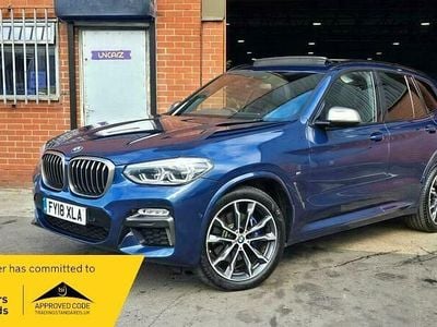 Used BMW X3 M Sport 360 HP (264 kW) 2018 Blue SUV