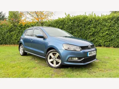 Used VW Polo SEL 110 HP (80 kW) 2016 Blue Hatchback