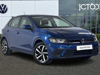 Used VW Polo Life 80 HP (58 kW) 2022 Blue Hatchback