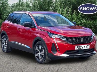 Used Peugeot 3008 Allure Premium 131 HP (96 kW) 2022 Red SUV