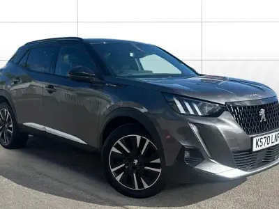 Used Peugeot 2008 GT-line 129 HP (94 kW) 2020 Grey SUV