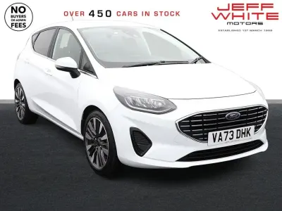 Used Ford Fiesta Titanium X 2024 White Hatchback
