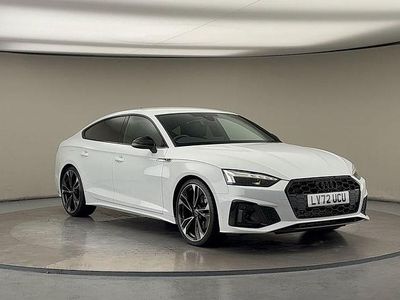 Used Audi A5 Sportback Black Edition 2022 Glacier white metallic/glacier white metallic Hatchback