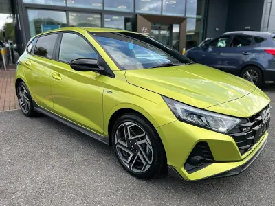 New Hyundai i20 N Line 100 HP (73 kW) 2026 Green Hatchback
