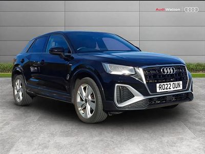 Used Audi Q2 S-Line 147 HP (108 kW) 2022 Black SUV