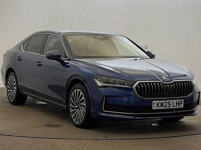 Cobalt blue metallic Used 2025 Skoda Superb LAURIN & KLEMENT Hatchback | £34,590 (Expensive)