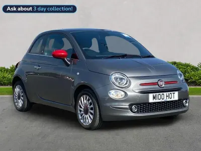 Used Fiat 500 Red 70 HP (51 kW) 2022 Grey Hatchback