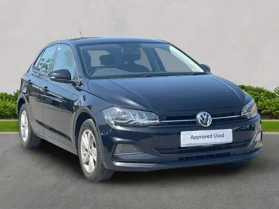 Used VW Polo SE 150 HP (110 kW) 2019 Black Hatchback