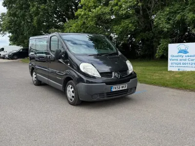 Used Renault Trafic 115 HP (84 kW) 2008 Black MPV