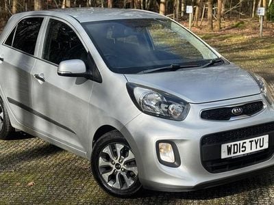 Used Kia Picanto 85 HP (62 kW) 2015 Silver Hatchback