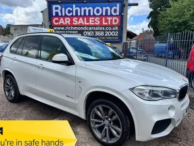 Used BMW X5 M Sport 258 HP (189 kW) 2016 White SUV
