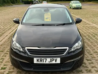 Used Peugeot 308 SW Active 120 HP (88 kW) 2017 Black Estate