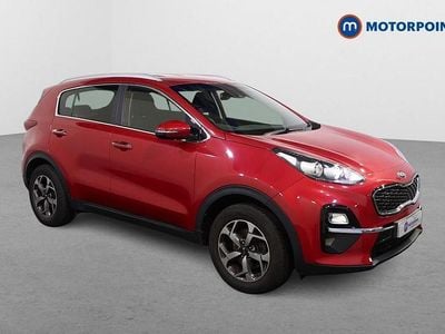 Used Kia Sportage 132 HP (97 kW) 2020 Red SUV