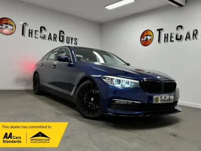 Used BMW 540 M Sport 340 HP (250 kW) 2017 Blue Sedan