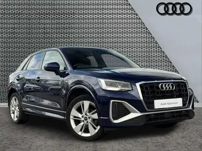 Used Audi Q2 S-Line 147 HP (108 kW) 2023 Blue SUV