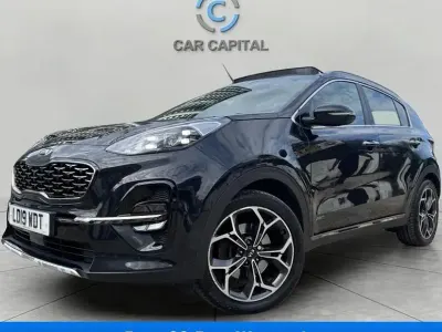 Used Kia Sportage GT-Line S 174 HP (127 kW) 2019 Black SUV