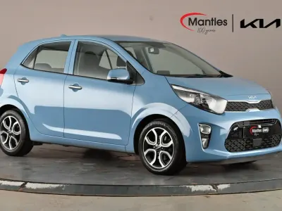 Used Kia Picanto 67 HP (49 kW) 2022 Blue Hatchback