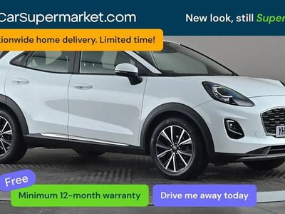 Used Ford Puma Titanium 125 HP (91 kW) 2023 White SUV