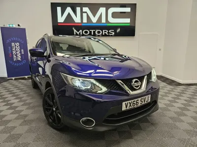 Used Nissan Qashqai Tekna 110 HP (80 kW) 2016 Blue SUV