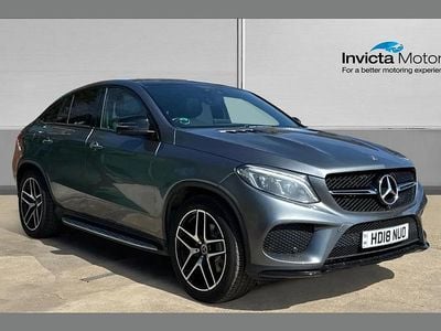Used Mercedes GLE350 AMG 258 HP (189 kW) 2018 Grey metallic Coupe