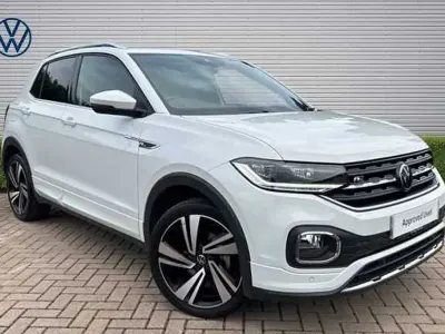 Used VW T-Cross R-line 110 HP (80 kW) 2023 White SUV