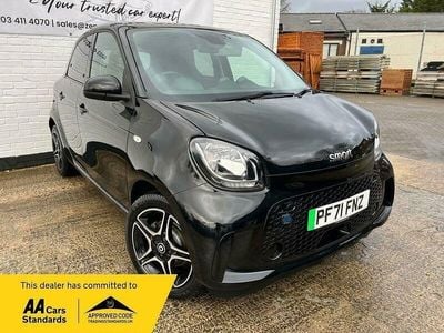 Used Smart ForFour Electric Drive Premium 60 kW (82 HP) 2021 Black Hatchback