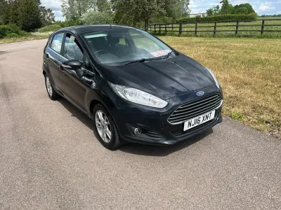 Used Ford Fiesta Zetec 2016 Black Hatchback