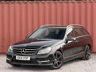 Used Mercedes C220 Sport Edition 2014 Black Estate