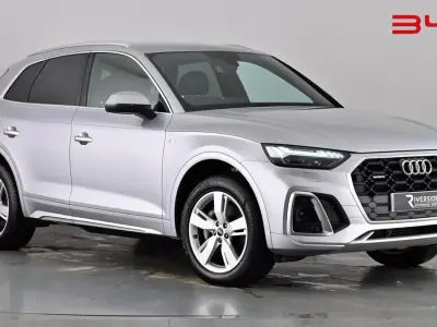 Begagnad Audi Q5 S-Line 299 HK (219 kW) 2021 Silver SUV