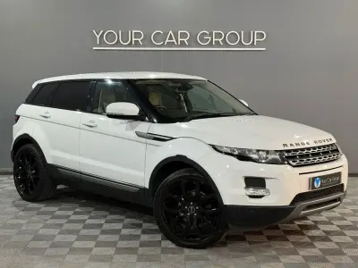 Begagnad Land Rover Range Rover evoque Pure 2011 Vit Kombi