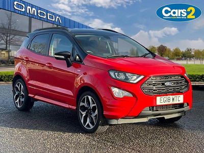 Red Used 2018 Ford Ecosport ST-Line SUV | £8,690 (Good price)