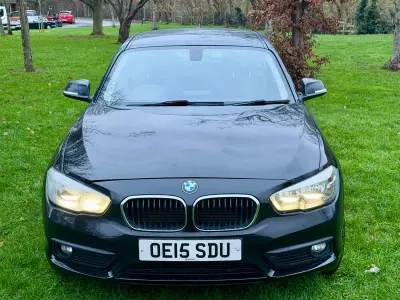 Begagnad BMW 116 Comfort Edition 116 HK (85 kW) 2015 Svart Halvkombi