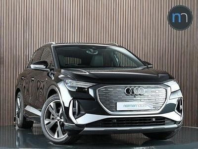 Used Audi Q4 e-tron Advanced 150 kW (204 HP) 2021 Black SUV