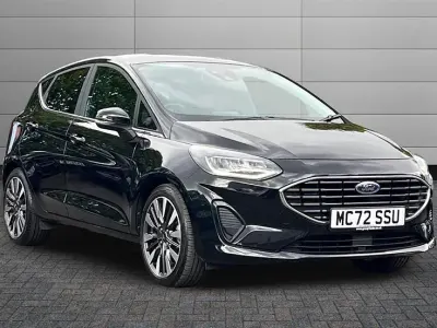 Begagnad Ford Fiesta Titanium X 125 HK (91 kW) 2023 Svart Halvkombi
