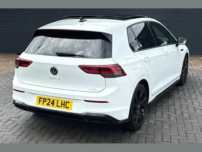 Used VW Golf VIII Black Edition 147 HP (108 kW) 2024 White Hatchback