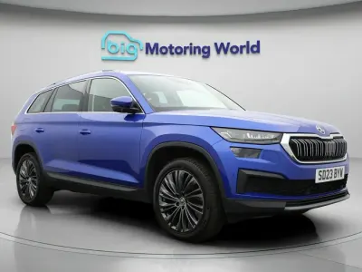 Used Skoda Kodiaq SE L Executive 150 HP (110 kW) 2023 Blue SUV