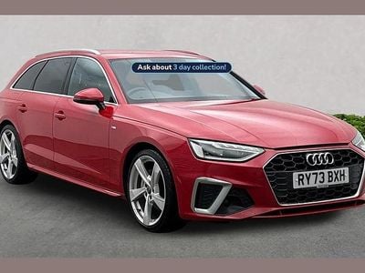 Used Audi A4 S-Line 204 HP (150 kW) 2024 Red Estate