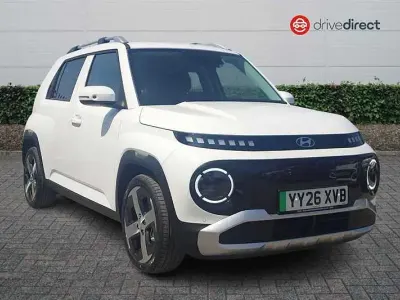 New Hyundai Inster 85 kW (116 HP) 2026 White Hatchback