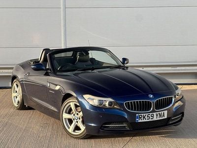 Blue Used 2009 BMW Z4 Sport Line Cabriolet | £7,980 (Fair price)