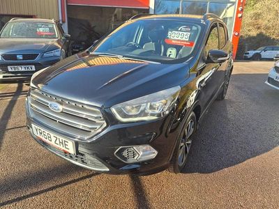 Black Used 2018 Ford Kuga ST-Line SUV | £9,995 (Fair price)