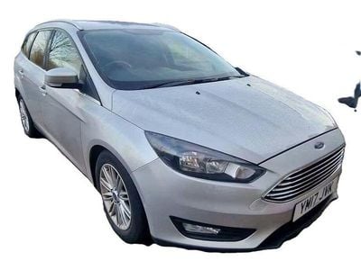 Used Ford Focus Zetec 125 HP (91 kW) 2017 Silver Estate