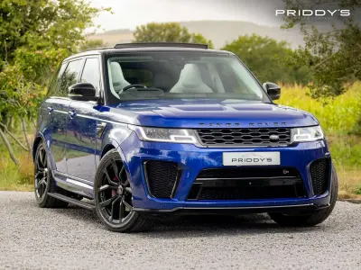 Used Land Rover Range Rover Sport SVR 2019 Blue SUV