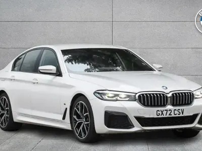 Used BMW 520 M Sport 190 HP (139 kW) 2022 White Sedan