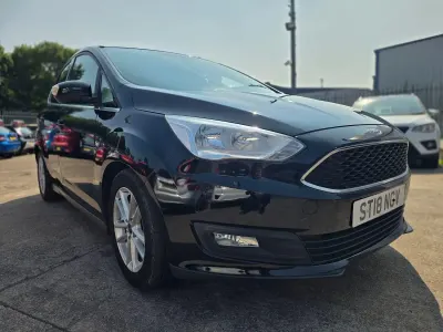 Used Ford C-MAX Zetec 120 HP (88 kW) 2018 Black MPV