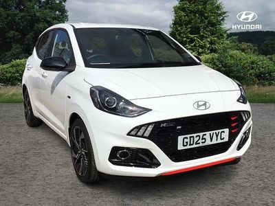 New Hyundai i10 N Line 88 HP (64 kW) 2025 White Hatchback
