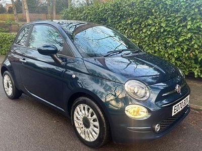 Blue Used 2020 Fiat 500 Lounge Hatchback | £8,995 (Fair price)