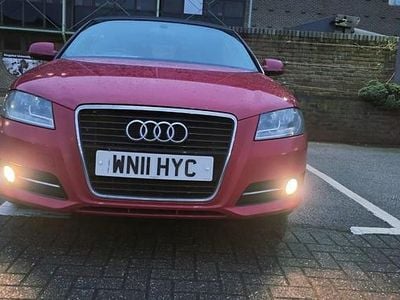 Used Audi A3 Cabriolet Sport 160 HP (117 kW) 2011 Red Cabriolet