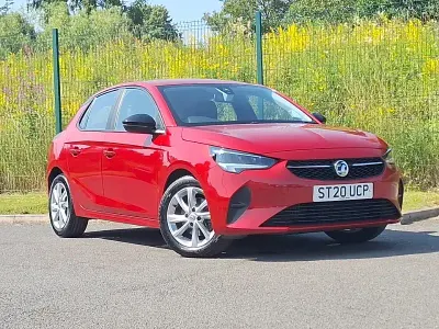 Used Vauxhall Corsa 100 HP (73 kW) 2020 Red Hatchback