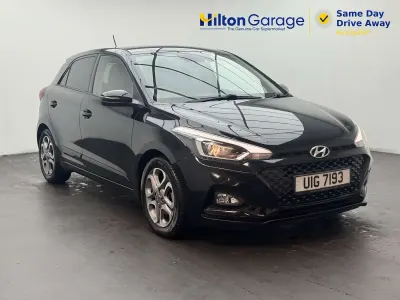 Used Hyundai i20 Premium 2020 Black Hatchback